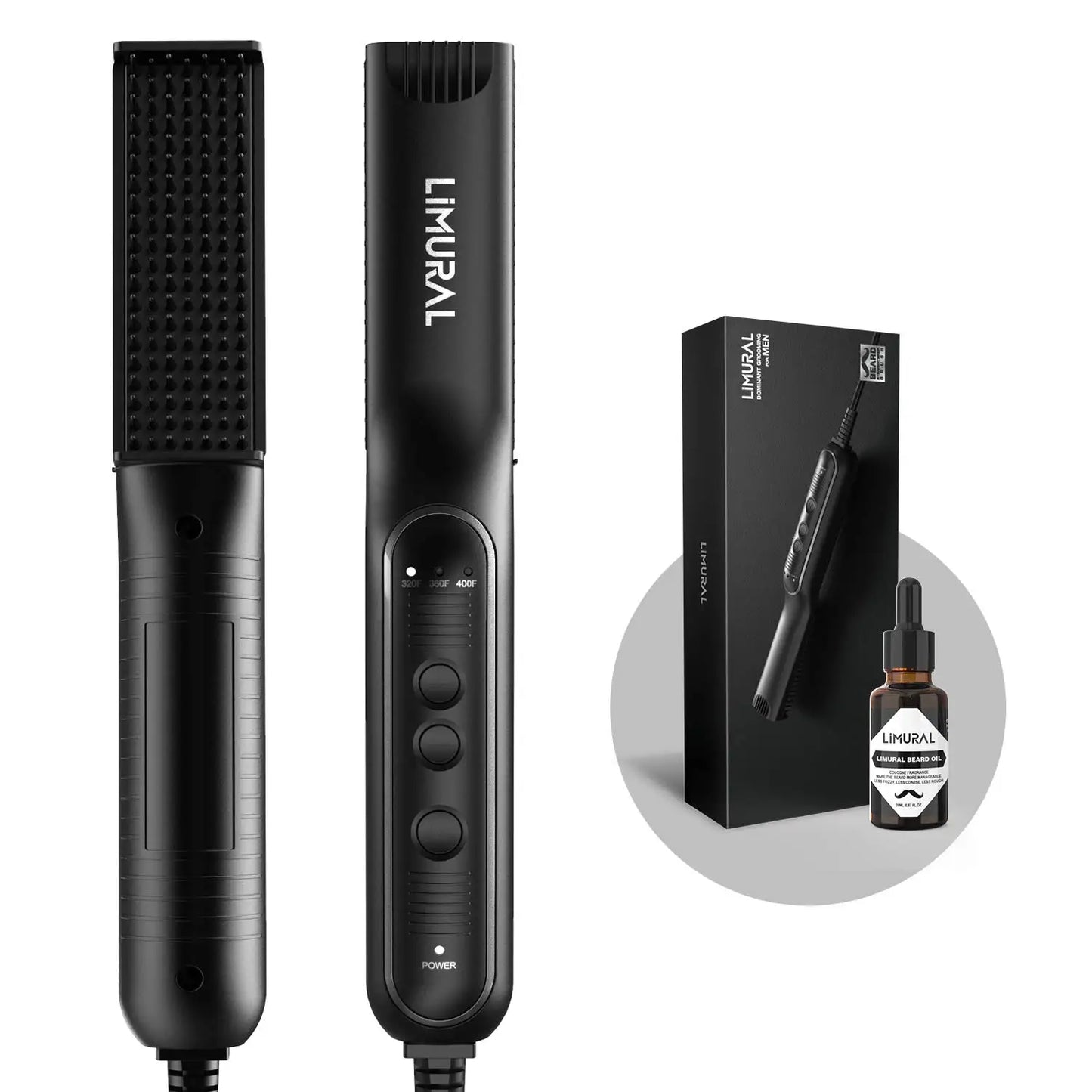 Limural Beard Straightener for Men